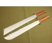 80CM特大开山刀（尖头、方头）红木柄